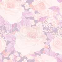 Floral seamless pattern. Flower background. Floral tile ornament