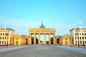 Brandenburg gate in Berlin, Germany