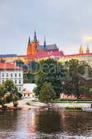 Overview of Prague, Czech Republic