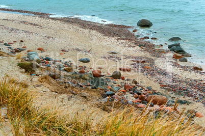 sea wave, storm at sea, waves lapping on the shore