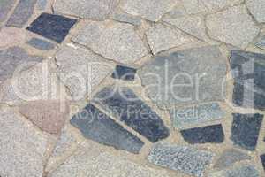 granite floor at dry sunny day