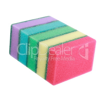 many foam rubber  sponge