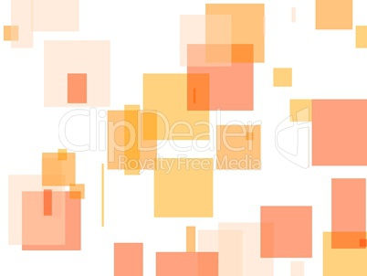 Abstract orange squares illustration background Abstract orange squares illustration background