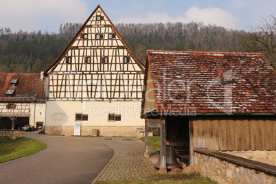 Nebengebäude des Wasserschlosses Glatt in Sulz am Neckar
