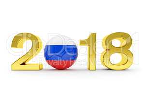 3d render - russia 2018 - soccer - football - ball