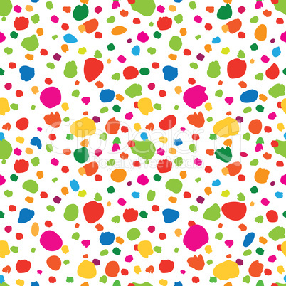 Abstract seamless pattern with dot. Blot holiday party texture