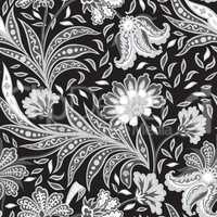 Floral seamless pattern. Flourish oriental background. with flowers
