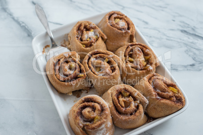 Apfel Zimt Schnecken