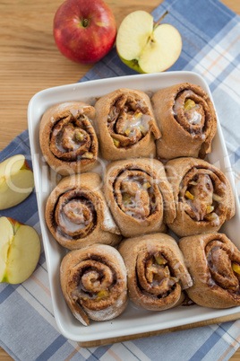 Apfel Zimt Schnecken