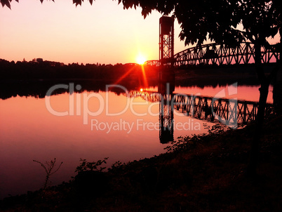 Willamette River Sunrise