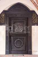 Historic, wooden door