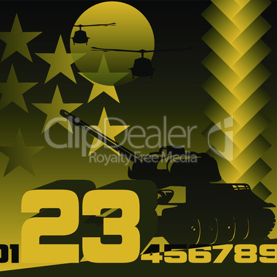 Military style background