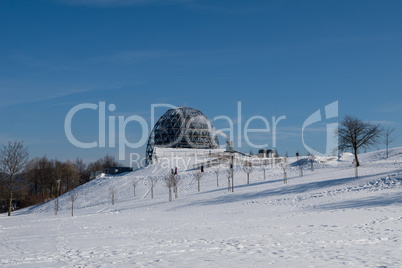 Winter landscape in winterberg, germany