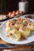 Pyzy are a type of polish dumpling