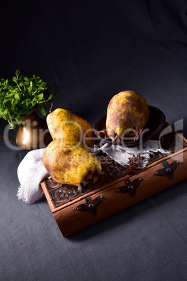 Fresh and rustic Pear