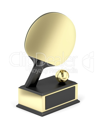 Table tennis trophy