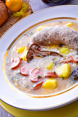 Polish easter soup