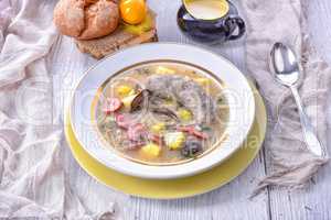 Polish easter soup