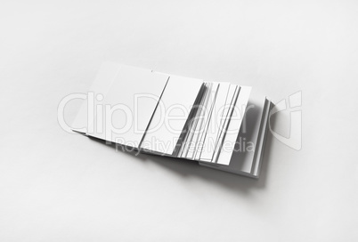 Many business cards