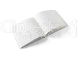 Blank square book