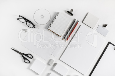 Blank stationery set