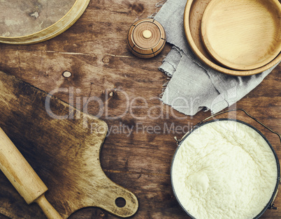 dough made from white wheat flour