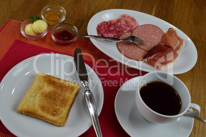 continental breakfast - Frühstück