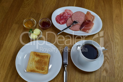 continental breakfast - Frühstück