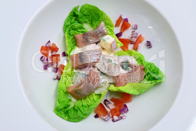 Matjes-Salat
