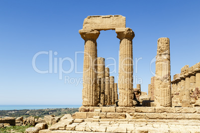 Tal der Tempel, Agrigent, Sizilien, Italien, Valley of the Temples, Agrigento, Sicily, Italy