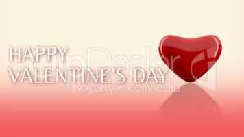 Heart happy valentine's day