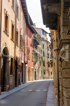 View into an alley