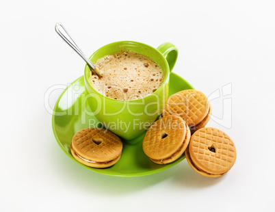 Coffee and cookies