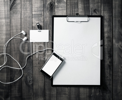 Corporate stationery mockup