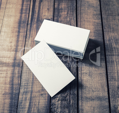 Photo of business cards