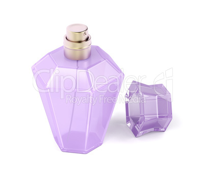 Female perfume bottle