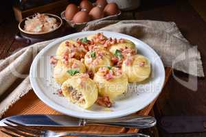 Pyzy are a type of polish dumpling