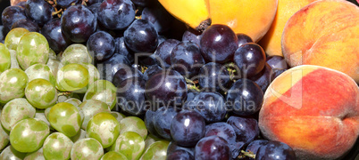 Grapes and Peaches