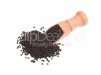 Nigella Sativa ,Black Cumin seeds isolated