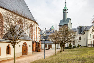 Burgstädt with Seigenthurm and church