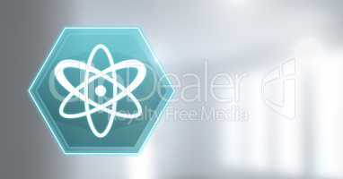 medical science hexagon interface