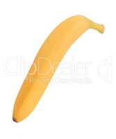 raw Yellow Banana Isolated