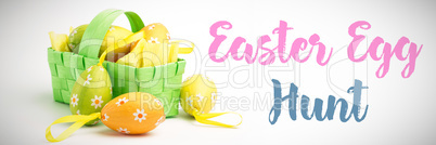 Composite image of easter greeting