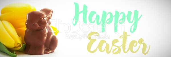 Composite image of happy easter logo