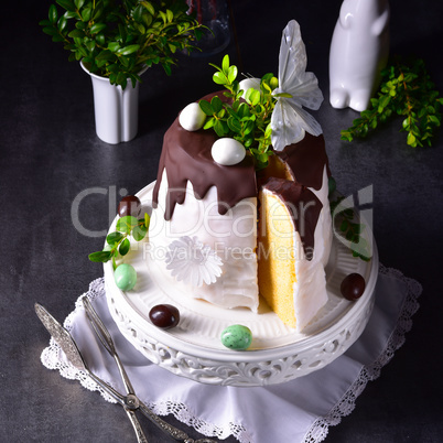 cooked easter cake