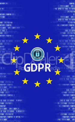 European Union Locked GDPR