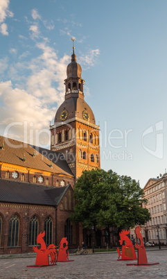 House cathedral in Riga