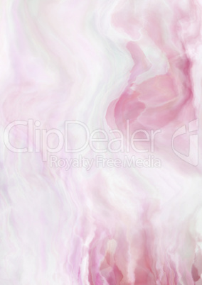 Vertical blank pink brush art paper background