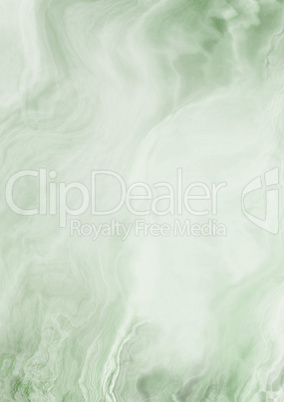 Vertical blank green brush art paper background