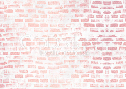 Horizontal pastel gradient brick wall modern textured background